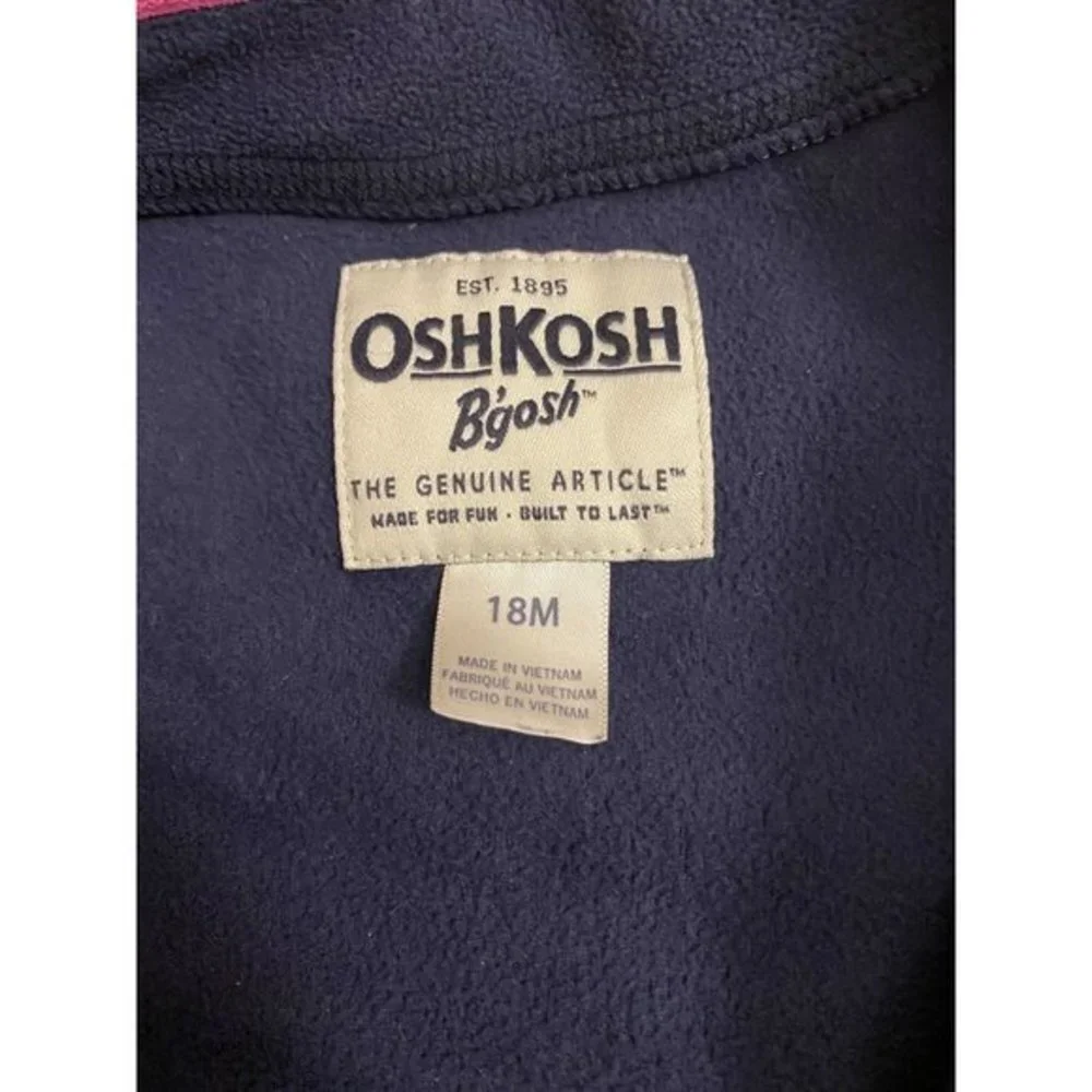 EST. 1895 Oshkosh B’gosh‎ Baby Girls Blue Jacket SIze 18M